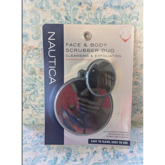 Nautica Face and Body Scrubber Duo - Picture 1 of 1